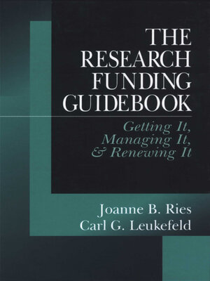 cover image of The Research Funding Guidebook